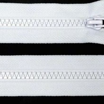 Galanterie: Zip kostěný dělitelný - 75 cm