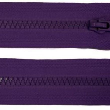 Galanterie: Zip kostěný dělitelný - 75 cm