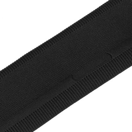 Galanterie: Elastický náplet s tunýlkem (1ks) - černá