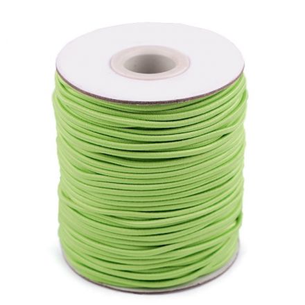 Galanterie: Kulatá pruženka 3 mm (1m) - sv.zelená