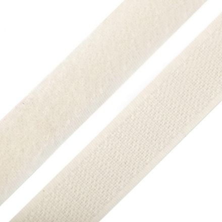 Galanterie: Suchý zip šíře 20 mm - smetanová