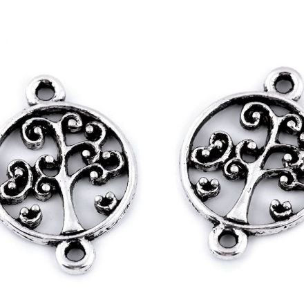 Galanterie: Přívěsek strom 13 x 23 mm (1ks)