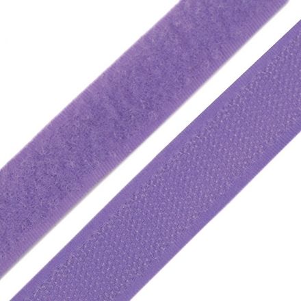 Galanterie: Suchý zip šíře 20 mm - levandulová