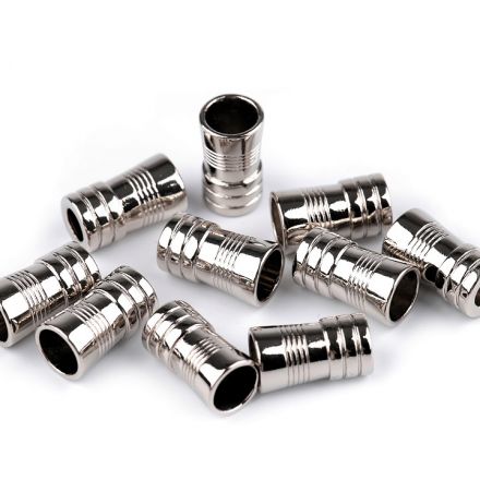 Galanterie: Koncovka na šňůru 5 mm (1ks) - nikl
