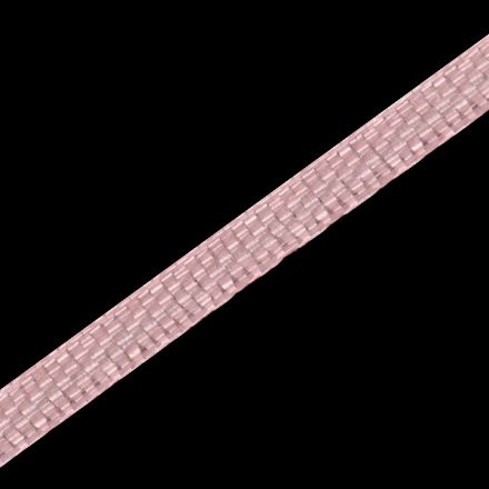 Galanterie: Atlasová stuha šíře 3 mm (1m) - růžová