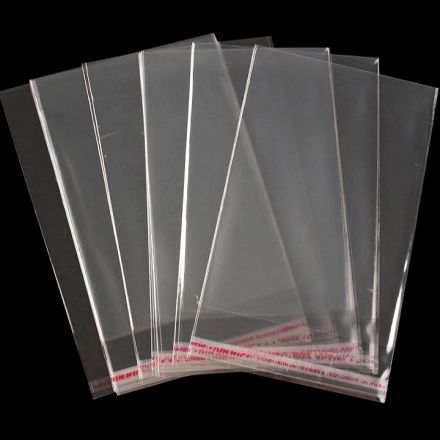 Galanterie: PP sáček s lepicí klopou 13x20 cm (20ks)
