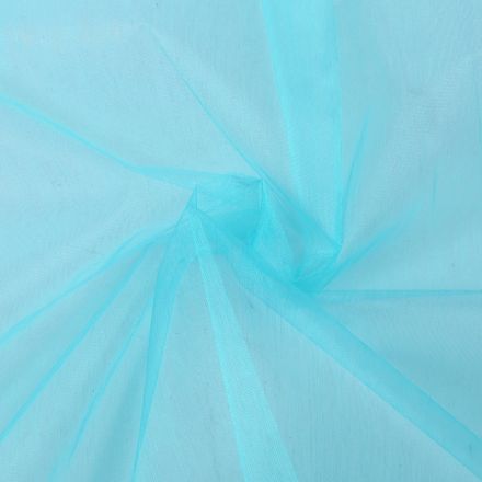 Metráž: Organza šíře 150 cm - tyrkysová