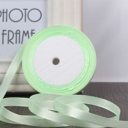 Galanterie: Atlasová stuha šíře 10 mm (1m) - mint