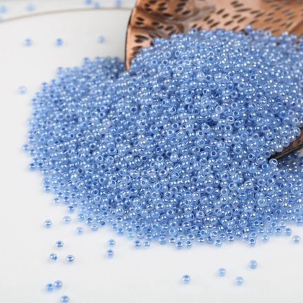 Galanterie: Rokajl 5/0 - 4,5 mm (50g) - světle modrý