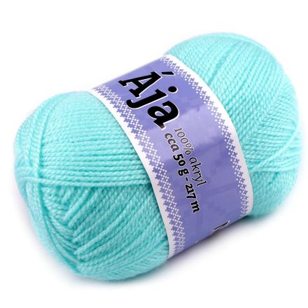 Galanterie: Pletací příze Ája (50g) - azurová