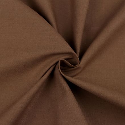 Metráž: Bavlněná látka šíře 155 cm - hnědá sv