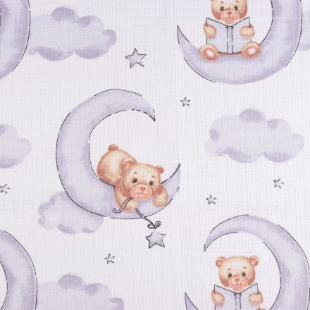 Metráž: Bavlněná plenkovina / mušelín šíře 80 cm (1m)