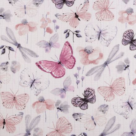 Metráž: Bavlněná plenkovina / mušelín šíře 80 cm (1m)