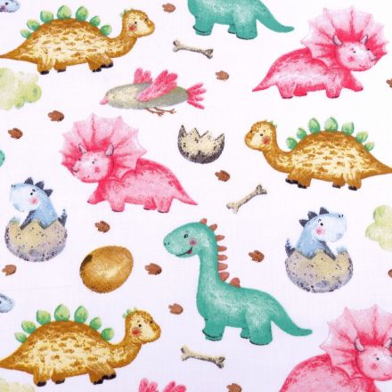 Metráž: Bavlněná látka dinosaurus