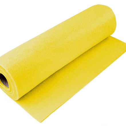 Galanterie: Filc / plsť tloušťka 2 mm (1m) - žlutá