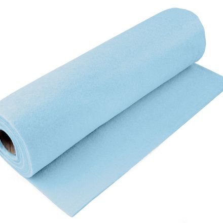 Galanterie: Filc / plsť tloušťka 2 mm (1m) - světle modrá
