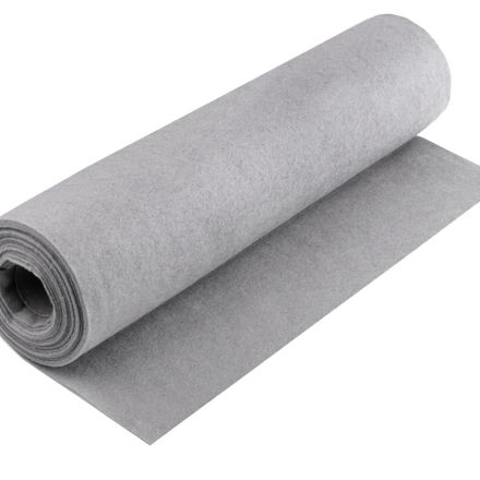 Galanterie: Filc / plsť tloušťka 2 mm (1m) - šedá