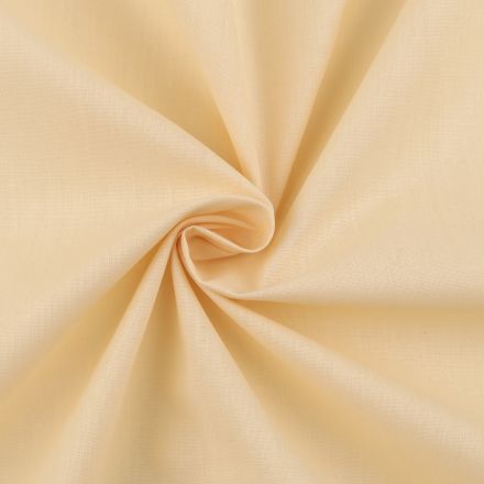 Metráž: Bavlněná látka šíře 220 cm - vanilková